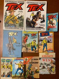 Tex varie edizioni