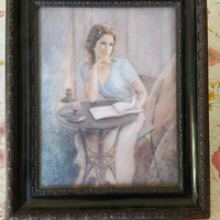 Quadro del primo Novecento con bella cornice