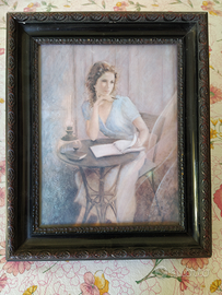 Quadro del primo Novecento con bella cornice