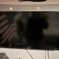 televisore samsung con staffa a parete