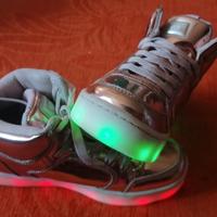 33 scarpe skechers con luci sneakers bambina 