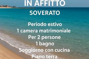 Casa Vacanze per 2 Persone a Soverato Superiore