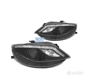 FARI SEAT IBIZA 6J 08-12 LUCE DIURNA SFONDO NERO