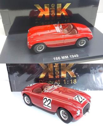 Ferrari 166 MM del 1949 - 1/18 Tanomodels