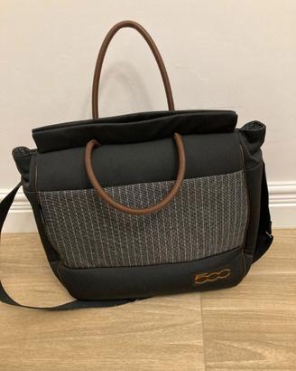 Borsa 500 Peg Perego originale nera con tracolla