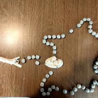 Rosario resina Vintage