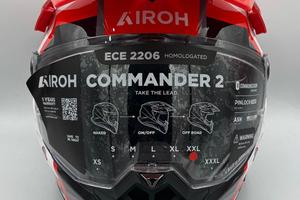Casco Airoh Commander 2 Mavick Red Gloss