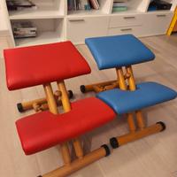 Sgabello sedia ergonomica Stokke