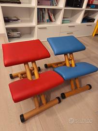 Sgabello sedia ergonomica Stokke