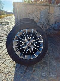 cerchi in lega 15'' per fiat grande punto/evo