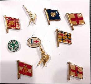 10 Spille Lega Nord Gadget anni 90 Collezionismo