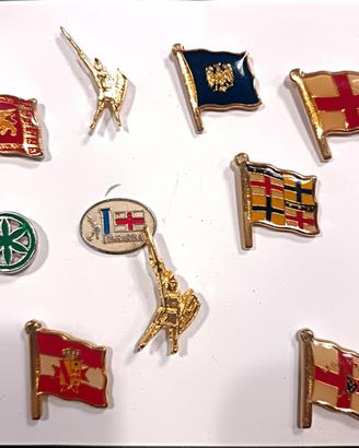 10 Spille Lega Nord Gadget anni 90 Collezionismo
