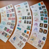 Lotto 18 buste FDC ed. Rodia assortite