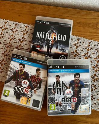 Lotto 4 giochi PS3 originali