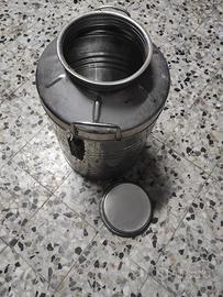 contenitore olio in acciaio 