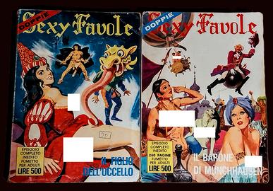 SEXY FAVOLE DOPPIE GEIS DUE FUMETTI NN. 7 + 22   S