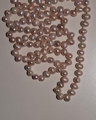 ORIGINALISSIMA COLLANA DI PERLE SCARAMAZZE