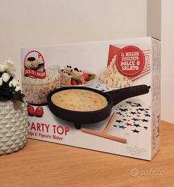 crepiera crepes pancakes popcorn