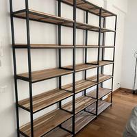 Libreria Stile Industriale