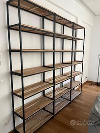 Libreria Stile Industriale