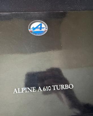 Alpine A610 Turbo Depliant