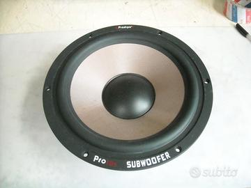 Potente woofer 10" (275mm)  4 ohms  200w