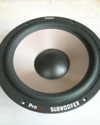 Potente woofer 10" (275mm)  4 ohms  200w
