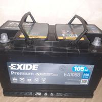 Batteria auto Exide 105ah