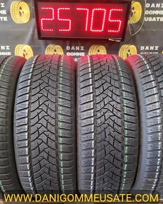 4 GOMME INVERNALI 205 55 16 DUNLOP AL 95/99%