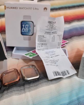 huawei Watch fit 5 pro bianco  + Redmi watch 6