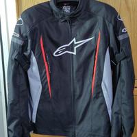 Giubbotto Moto Alpinestars XL Nero/Grigio/Rosso