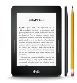 E-Book Reader Amazon KINDLE VOYAGE + Custodia