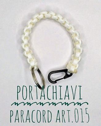 Portachiavi Paracord intrecciato Art.15-16
