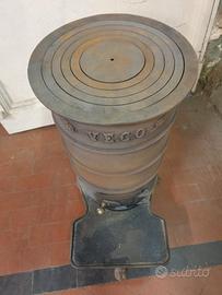 Stufa a cilindro in ghisa " VECO"