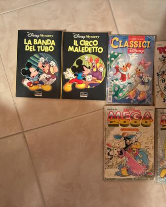 Lotto fumetti Disney ‘90- Mystery- Topolino-Mega