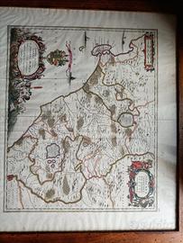 Cartina geografica Tuscia