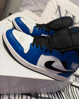 Jordan air mid blu