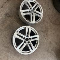 4 Cerchi originali 17 audi