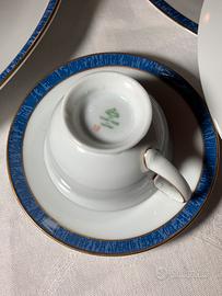 Rosenthal – Aida servizio Piatti con bordo blu/oro