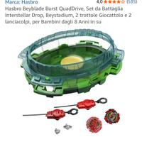 Pista beyblade burst quadrive, beyblade valigetta