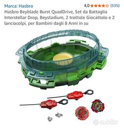 Pista beyblade burst quadrive, beyblade valigetta