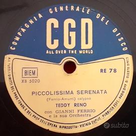 Vinile Teddy Reno – Piccolissima Serenata Misprint