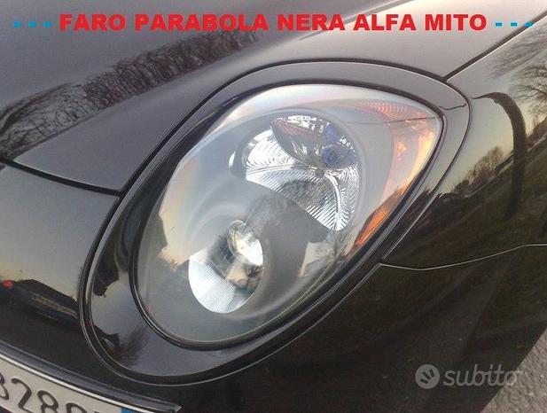 Faro nero Alfa Romeo Mito