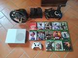 Xbox One S + Volante + Joystick + 13 giochi