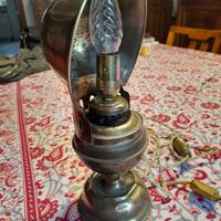 ume in ottone a lanterna funzionante h.30 cm