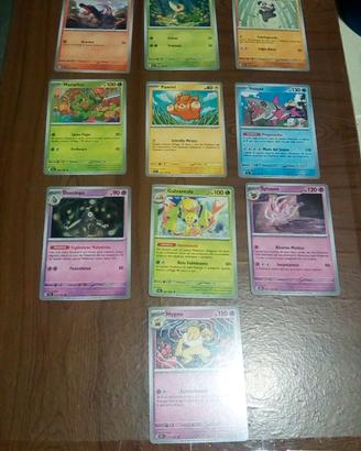 150 catre pokemon NON DOPPIE