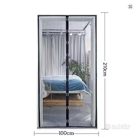 zanzariera anti mosquito magnetica porta finestra