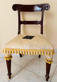2-sedie a poltroncine primi 900 Vittoriane
