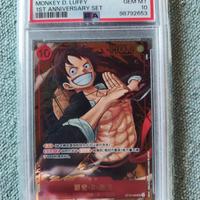 Monkey D. Luffy ST10-006 PSA 10