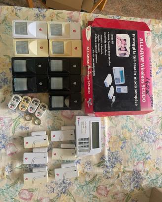 Sistema di allarme wireless bravo scudo